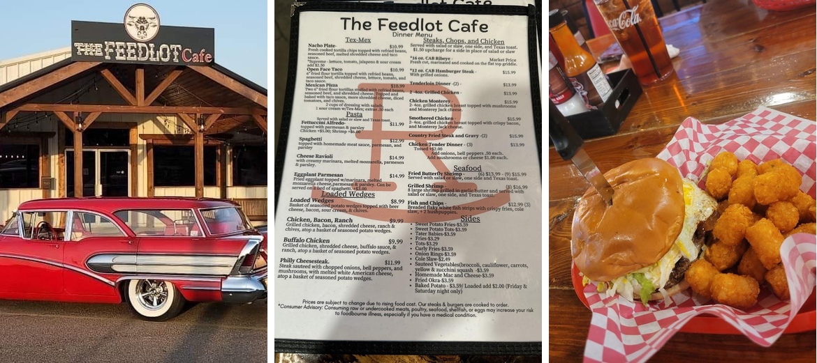 The Feed Lot Menu