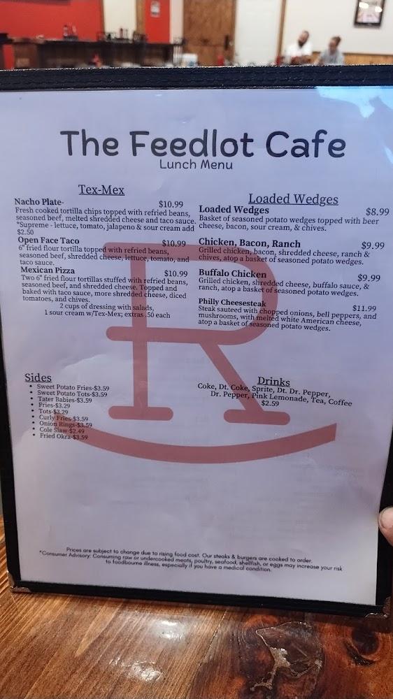 The Feed Lot Menu image 4